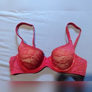Victoria's Secret Red Lacey Bra